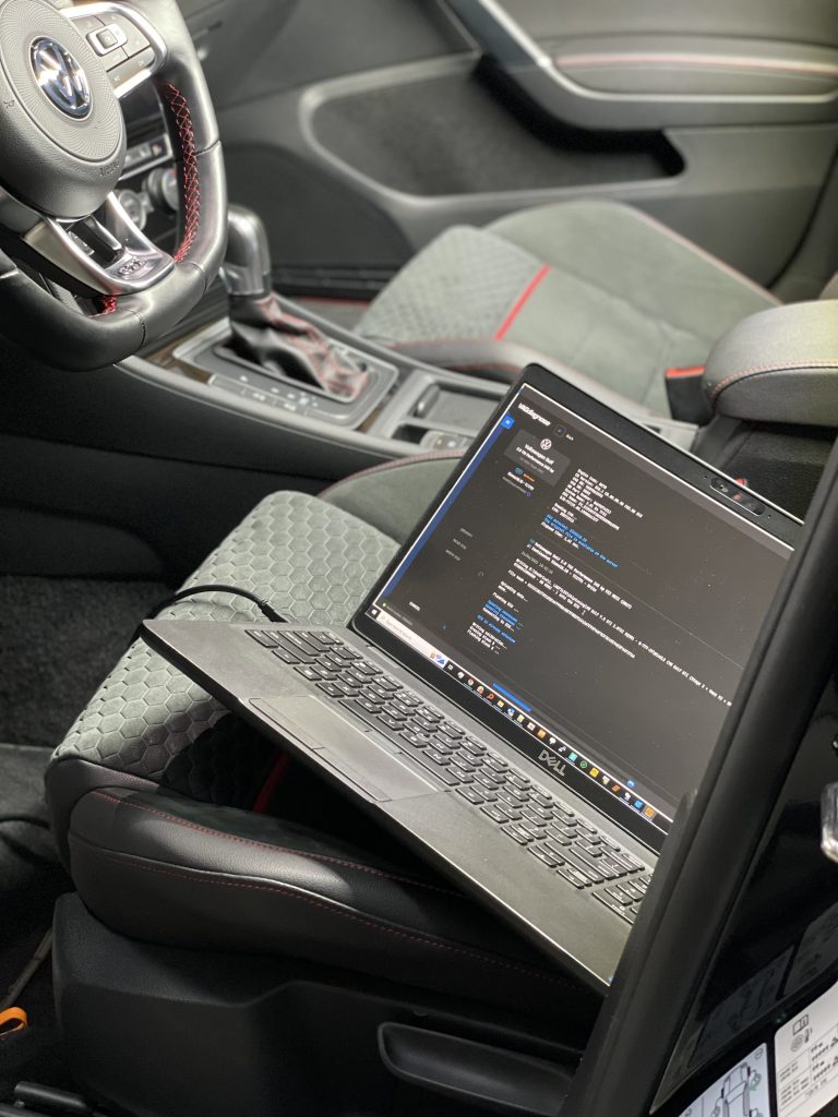 VAG Diagnose Chiptuning Tuning SIMOS18.10 VW Golf 7.5 GTI Performance laptop